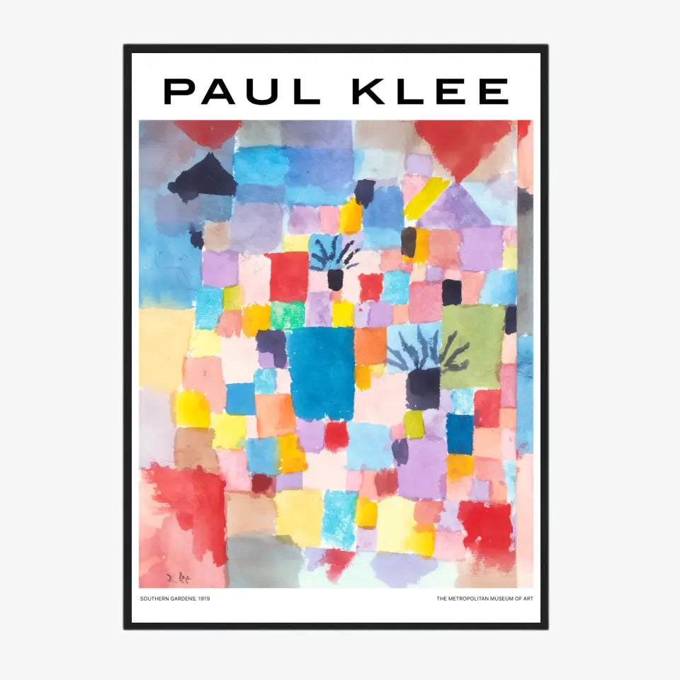 Affiche Et Tableau Paul Klee Southern Gardens