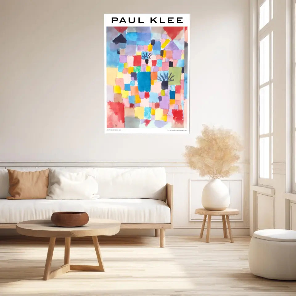 Affiche Et Tableau Paul Klee Southern Gardens