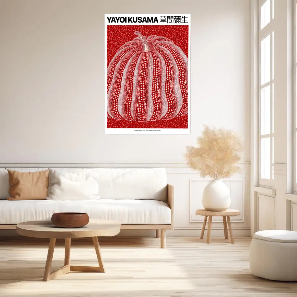 Affiche Et Tableau Yayoi Kusama Fban Pumpkin 2013