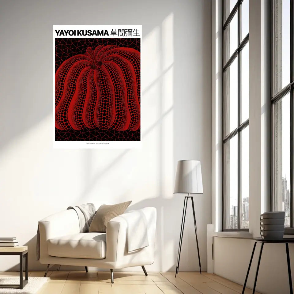 Affiche Et Tableau Yayoi Kusama Pumpkin 2000