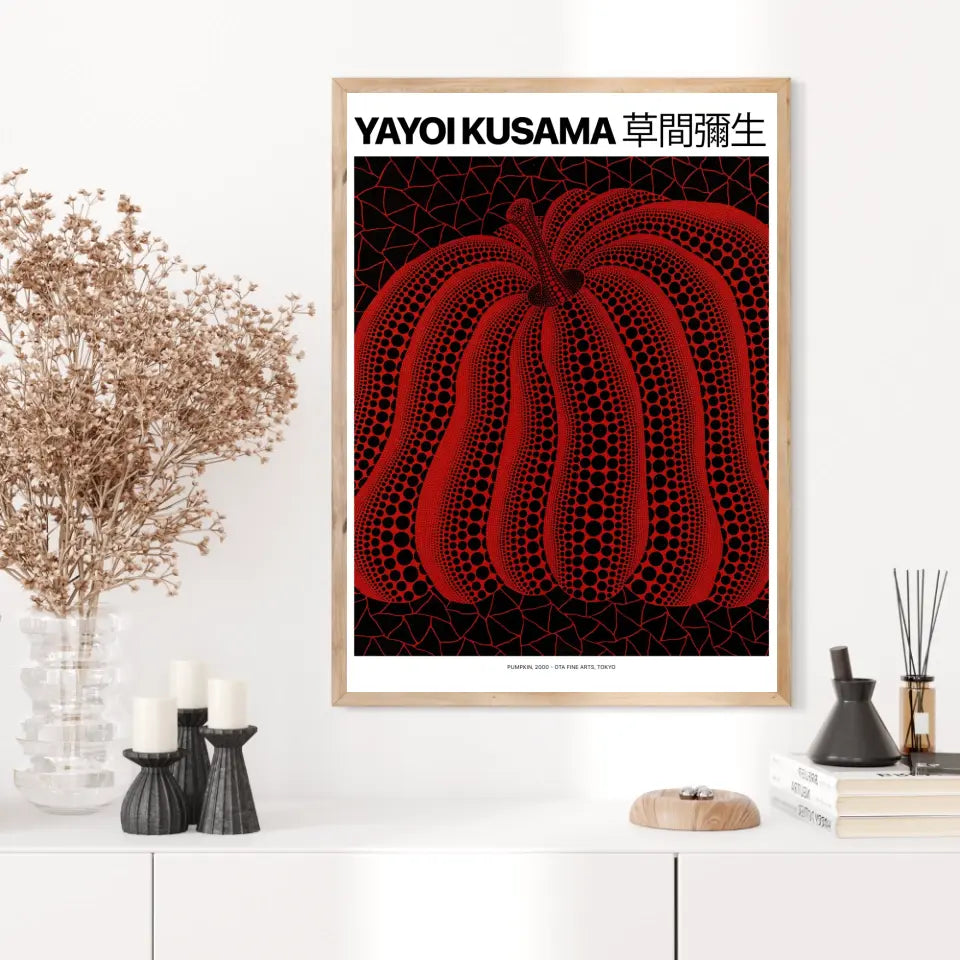 Affiche Et Tableau Yayoi Kusama Pumpkin 2000