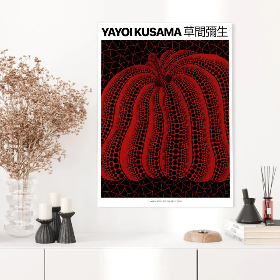 Affiche Et Tableau Yayoi Kusama Pumpkin 2000