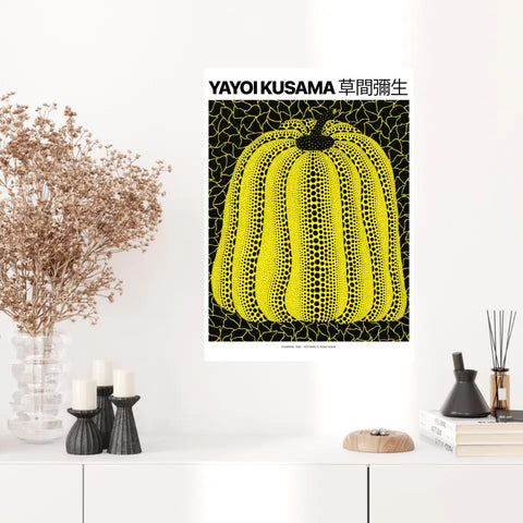 Affiche Et Tableau Yayoi Kusama Pumpkin 1981