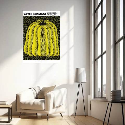 Affiche Et Tableau Yayoi Kusama Pumpkin 1981