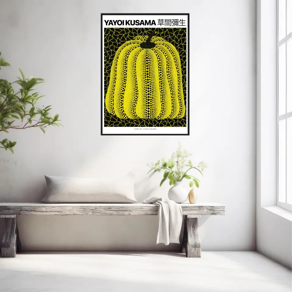 Affiche Et Tableau Yayoi Kusama Pumpkin 1981