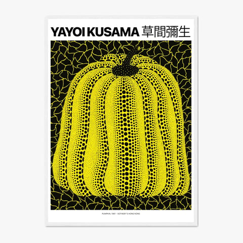 Affiche Et Tableau Yayoi Kusama Pumpkin 1981