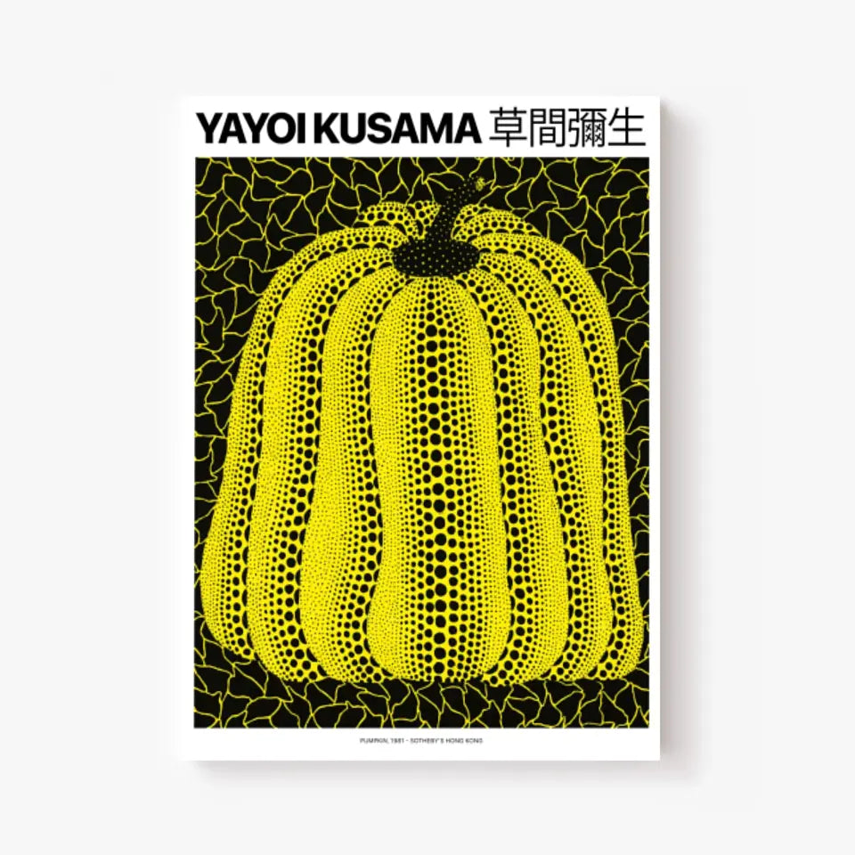 Affiche Et Tableau Yayoi Kusama Pumpkin 1981