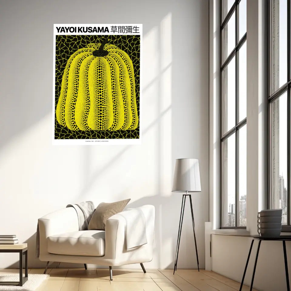 Affiche Et Tableau Yayoi Kusama Pumpkin 1981