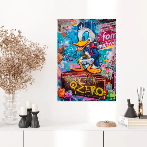 Affiche Et Tableau Street Art Donald Graffiti