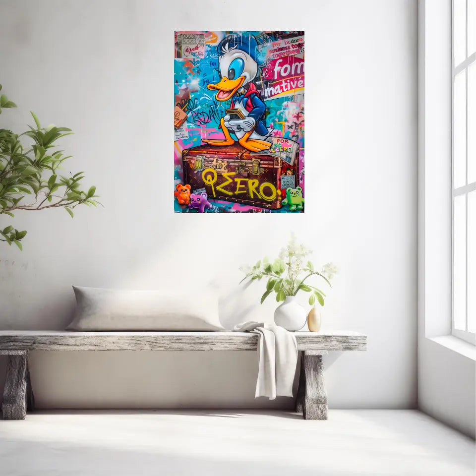 Affiche Et Tableau Street Art Donald Graffiti