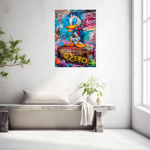 Affiche Et Tableau Street Art Donald Graffiti