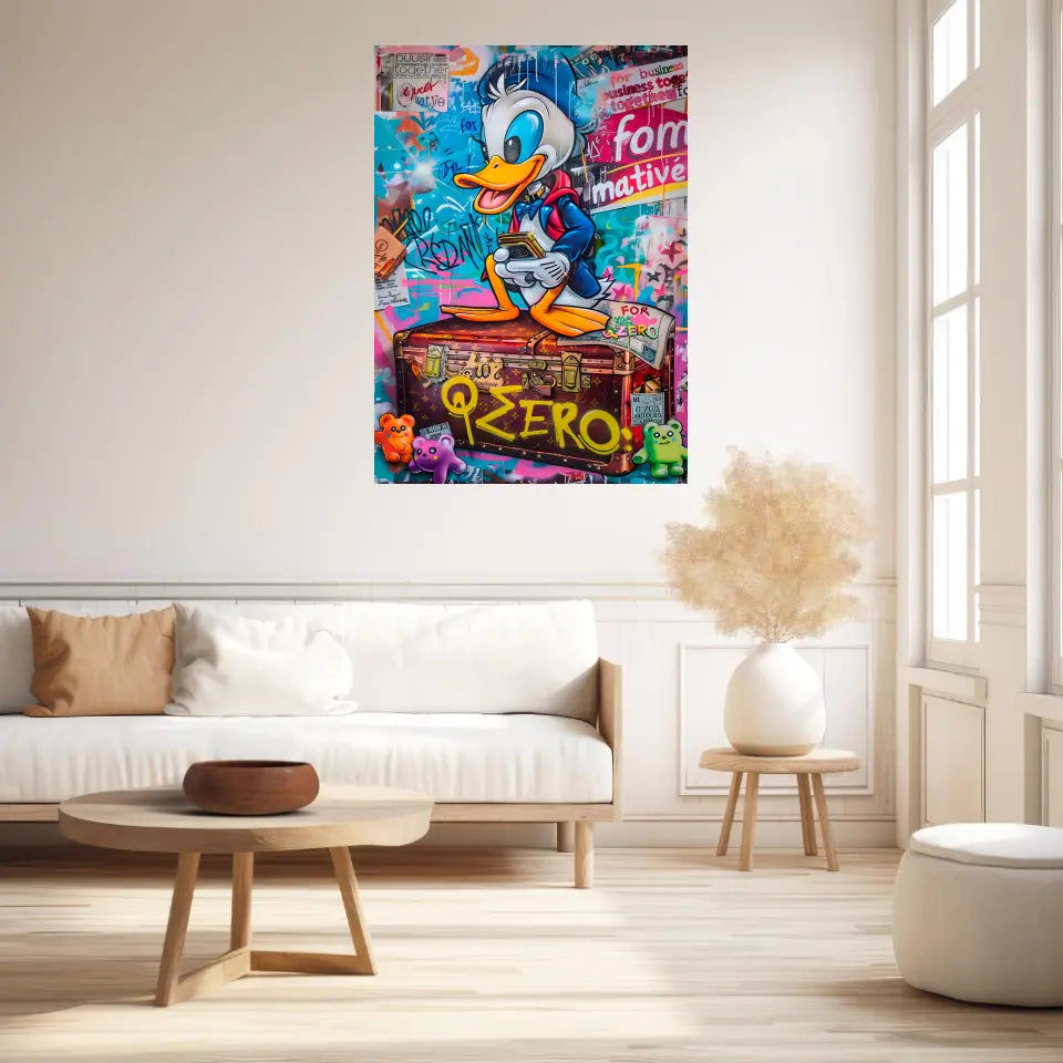 Affiche Et Tableau Street Art Donald Graffiti