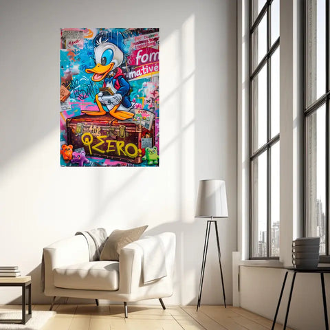 Affiche Et Tableau Street Art Donald Graffiti