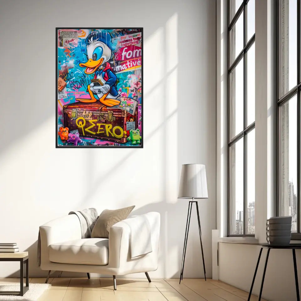 Affiche Et Tableau Street Art Donald Graffiti