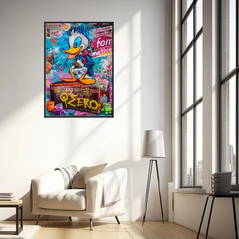 Affiche Et Tableau Street Art Donald Graffiti