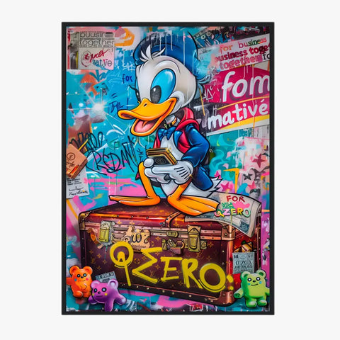 Affiche Et Tableau Street Art Donald Graffiti