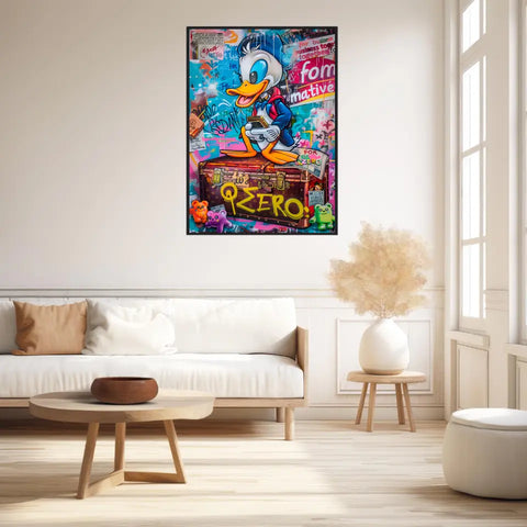 Affiche Et Tableau Street Art Donald Graffiti