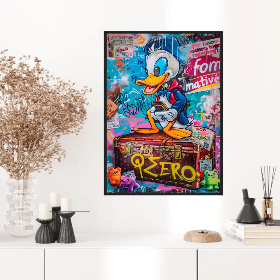 Affiche Et Tableau Street Art Donald Graffiti