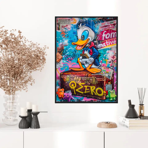 Affiche Et Tableau Street Art Donald Graffiti