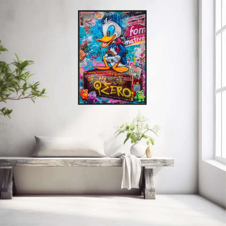 Affiche Et Tableau Street Art Donald Graffiti