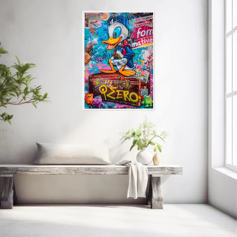 Affiche Et Tableau Street Art Donald Graffiti