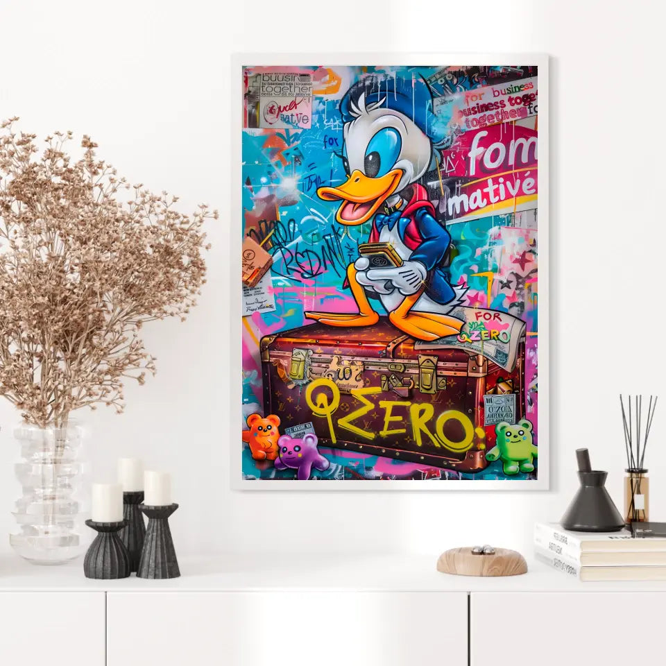 Affiche Et Tableau Street Art Donald Graffiti
