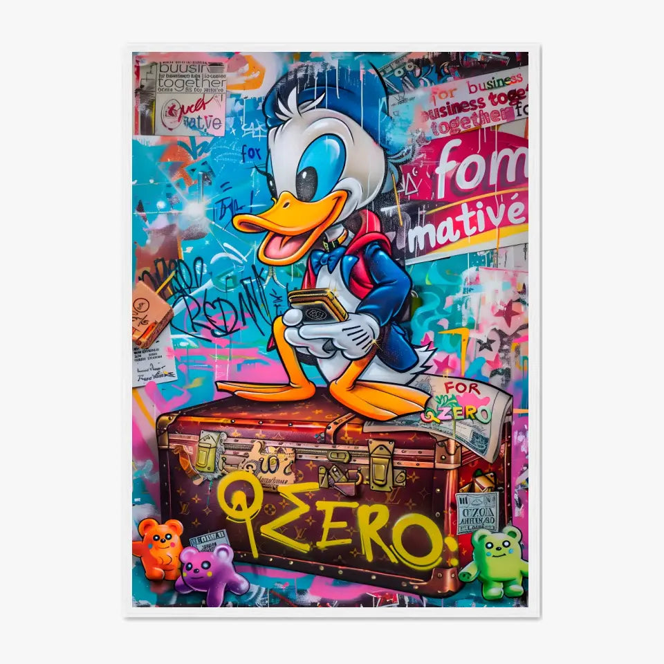 Affiche Et Tableau Street Art Donald Graffiti