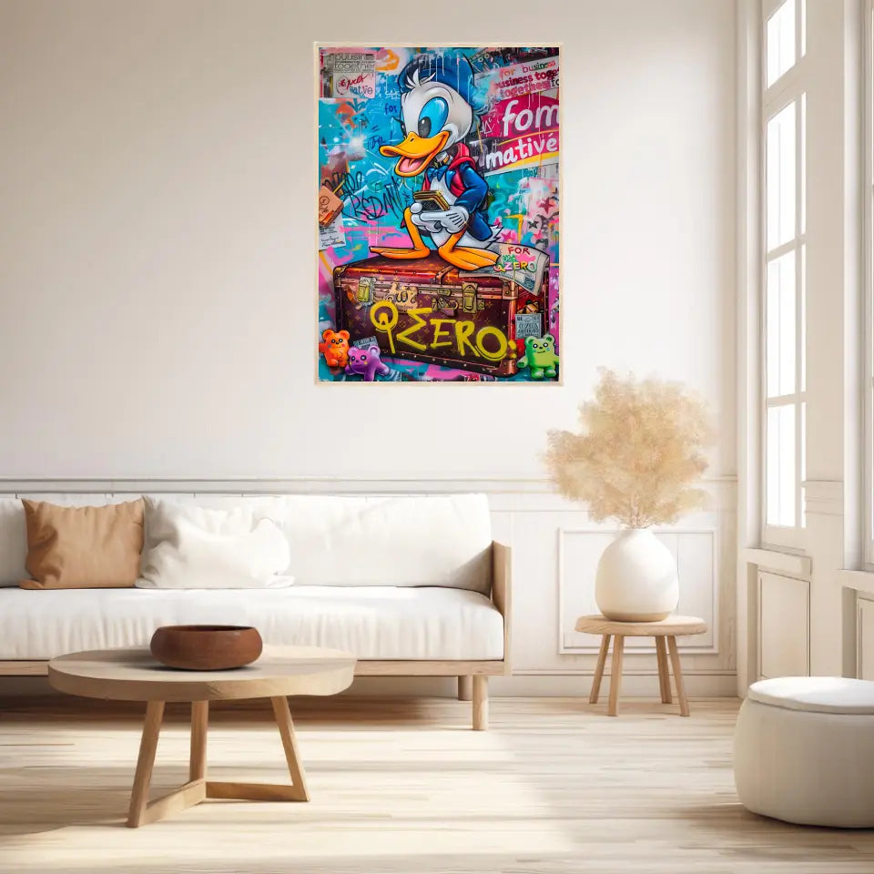 Affiche Et Tableau Street Art Donald Graffiti