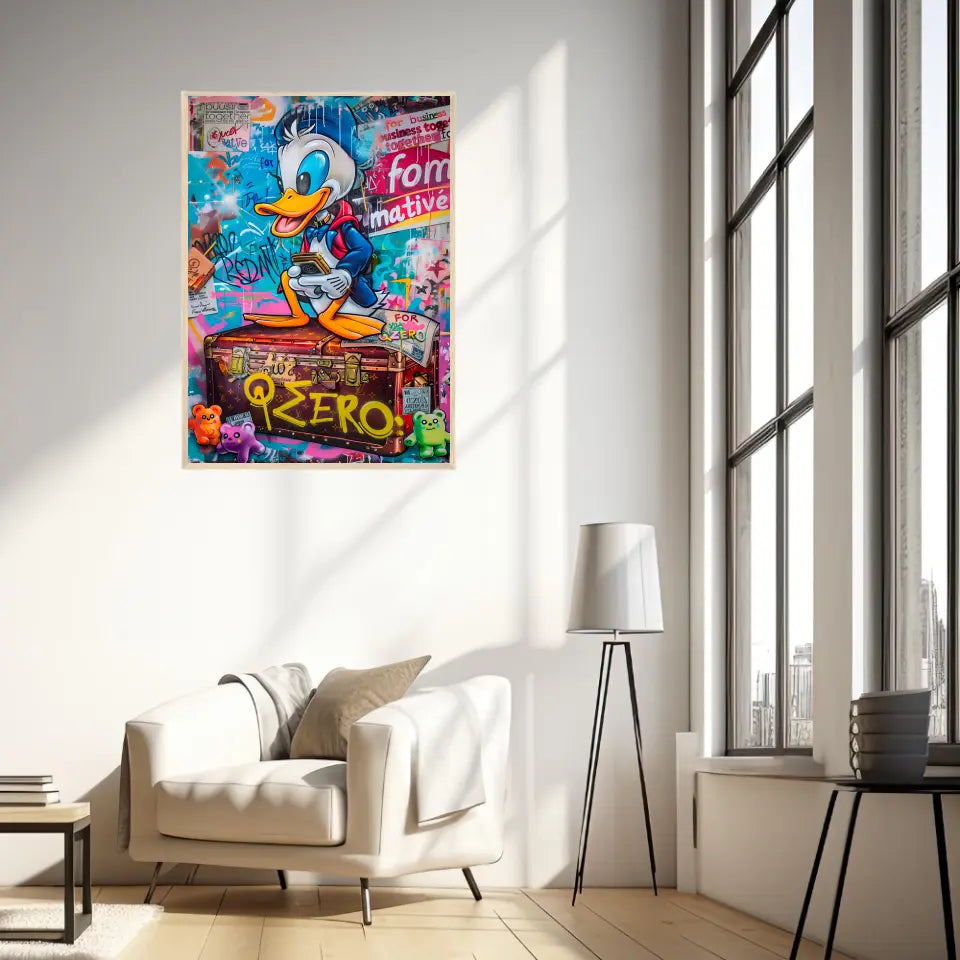 Affiche Et Tableau Street Art Donald Graffiti