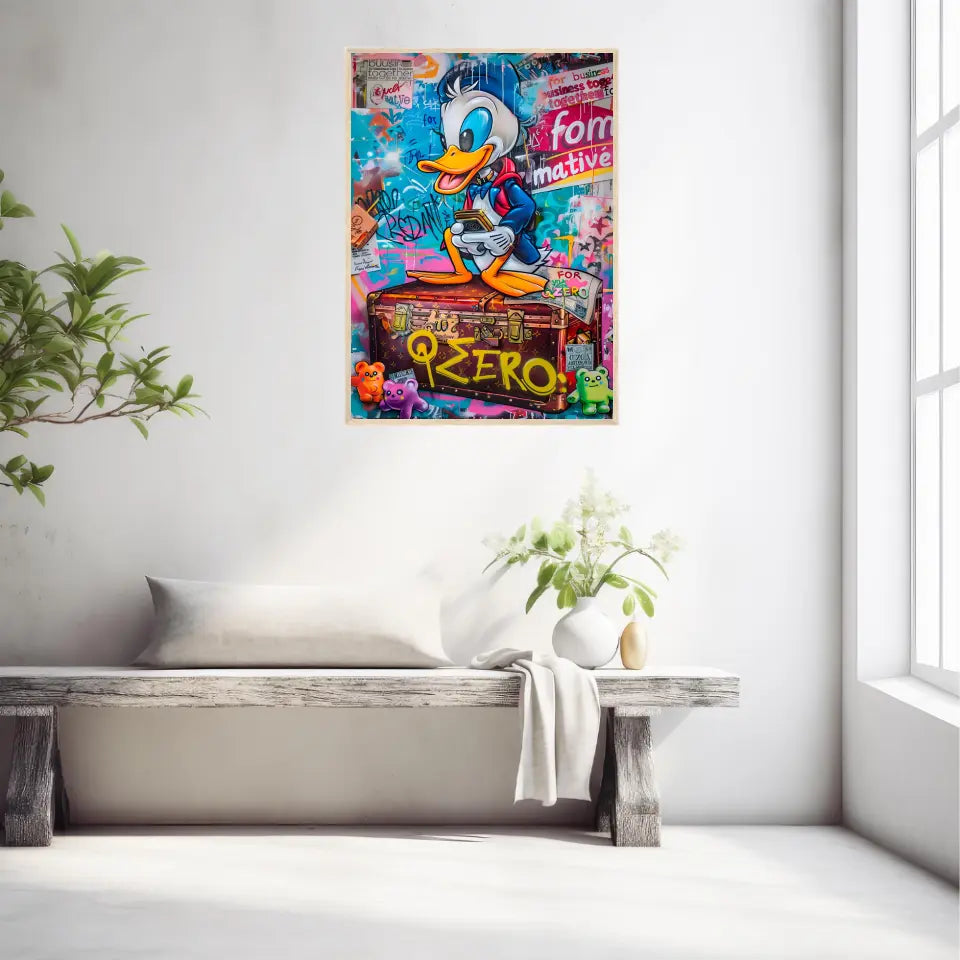Affiche Et Tableau Street Art Donald Graffiti