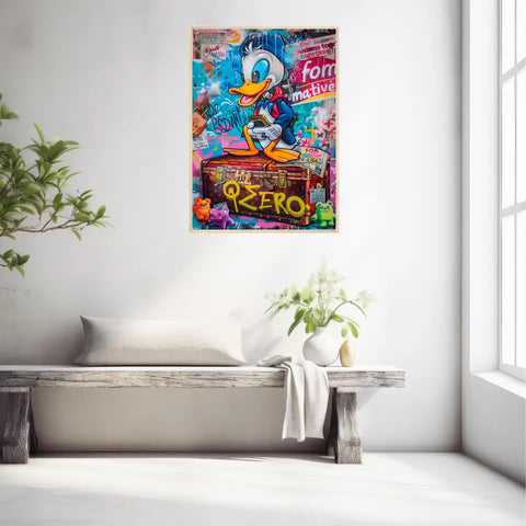 Affiche Et Tableau Street Art Donald Graffiti
