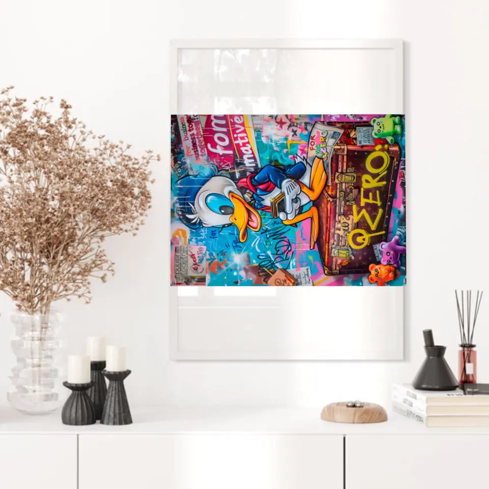 Affiche Et Tableau Street Art Donald Graffiti