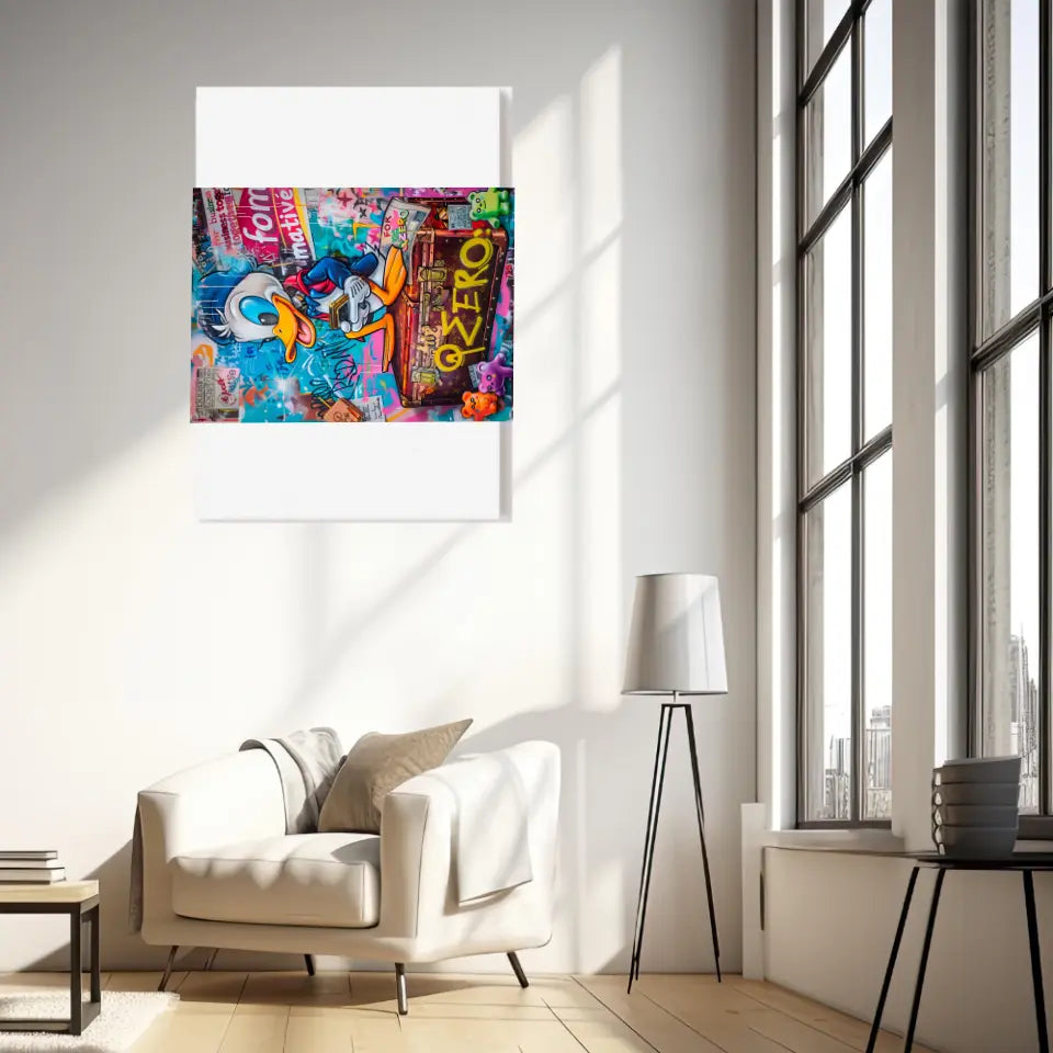Affiche Et Tableau Street Art Donald Graffiti