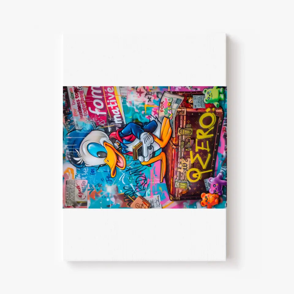 Affiche Et Tableau Street Art Donald Graffiti