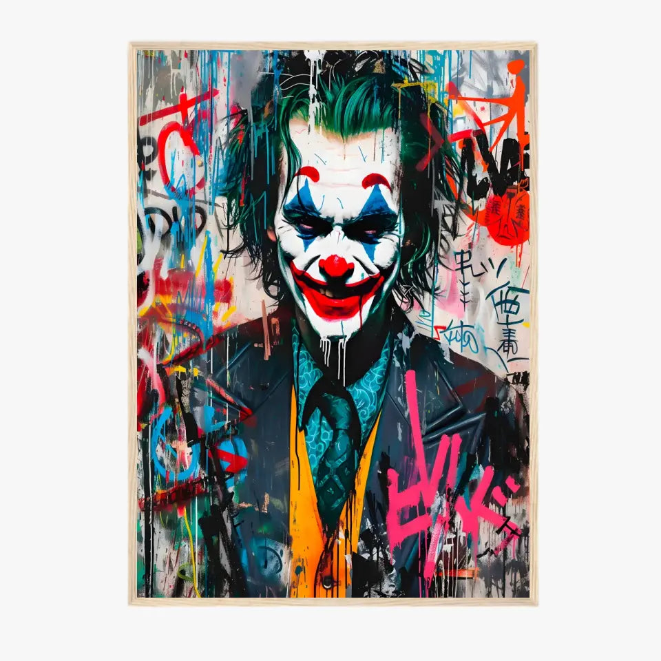 Affiche Et Tableau Street Art Joker