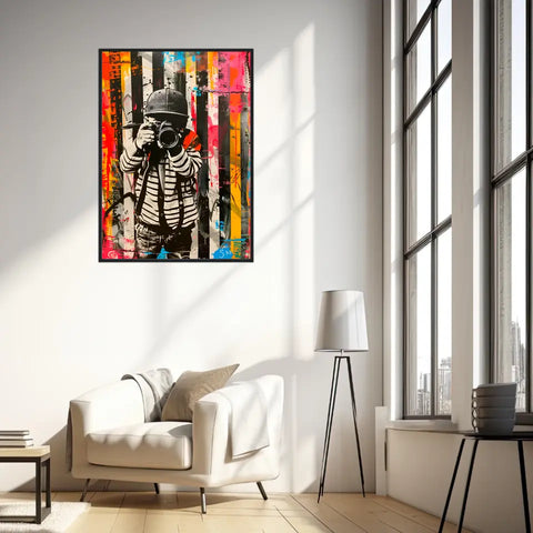 Affiche Et Tableau Street Art Smile
