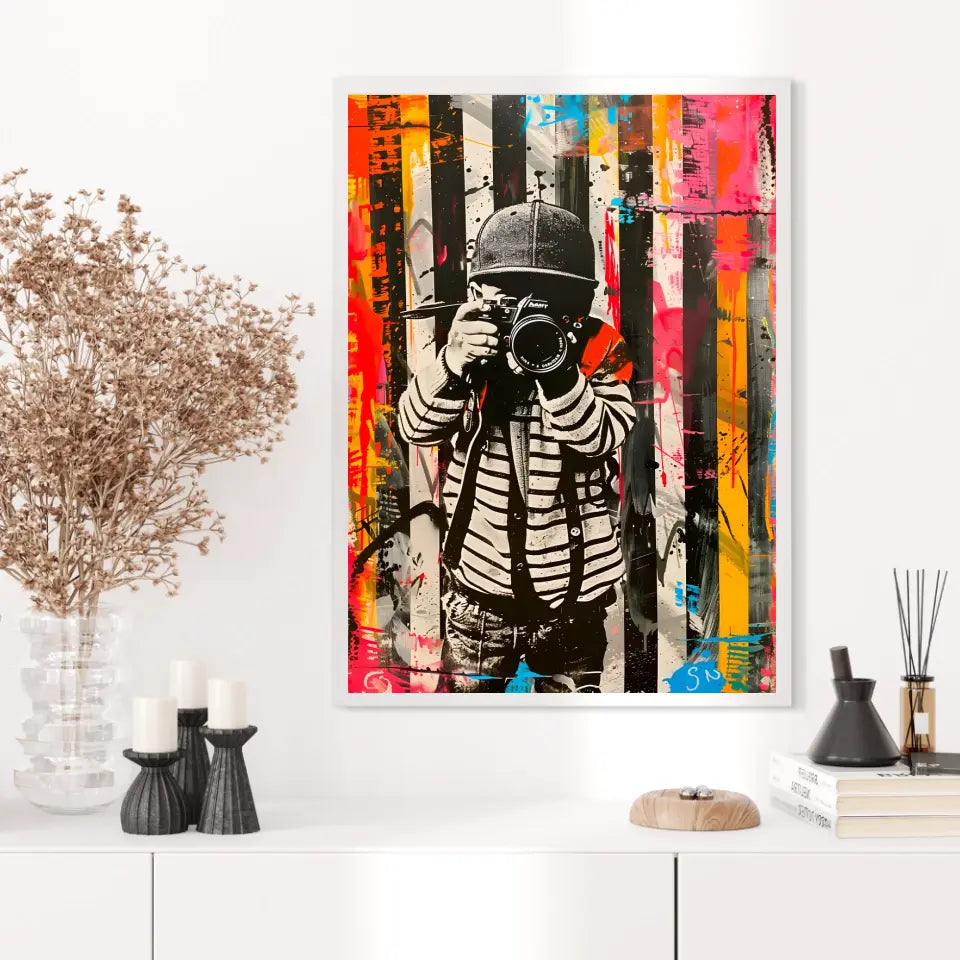 Affiche Et Tableau Street Art Smile