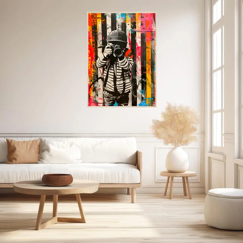 Affiche Et Tableau Street Art Smile
