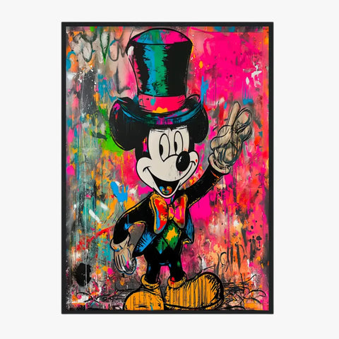 Affiche Et Tableau Street Art Mickey Mouse