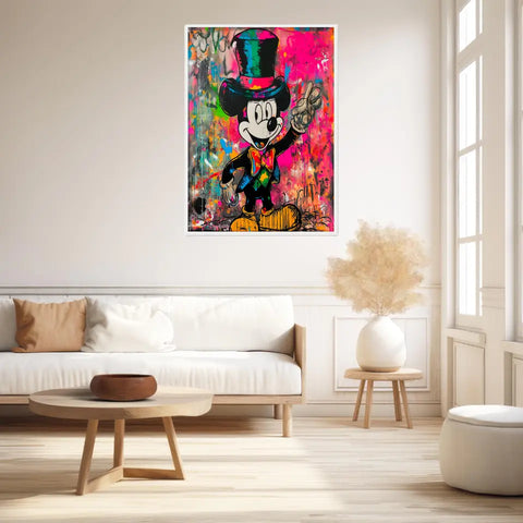 Affiche Et Tableau Street Art Mickey Mouse