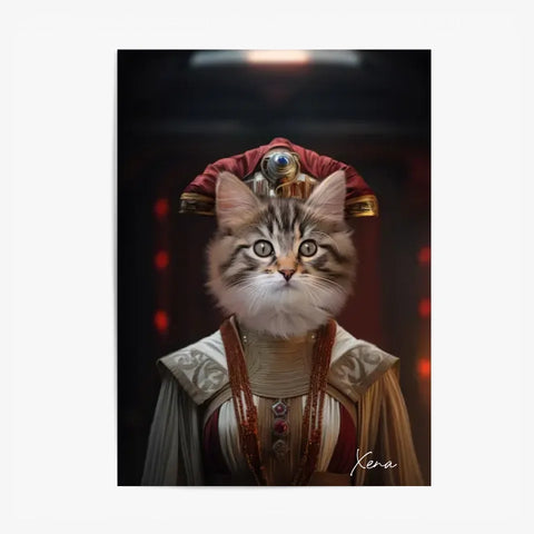 Tableau Animaux Portrait Personnalisé Star Naboo