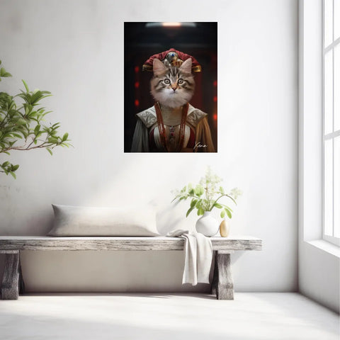 Tableau Animaux Portrait Personnalisé Star Naboo