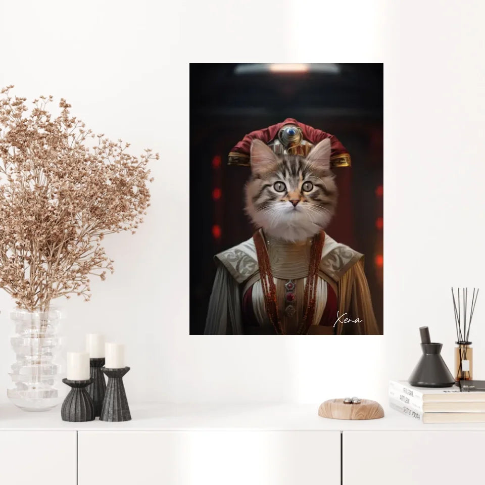 Tableau Animaux Portrait Personnalisé Star Naboo