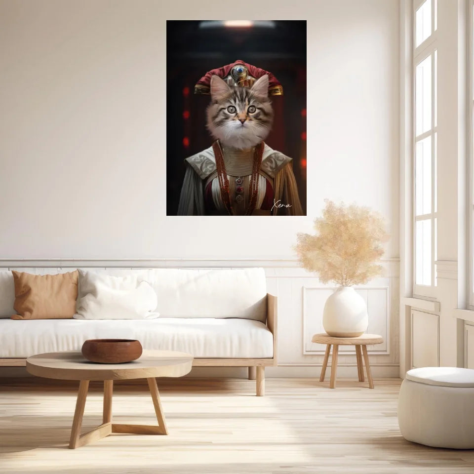 Tableau Animaux Portrait Personnalisé Star Naboo