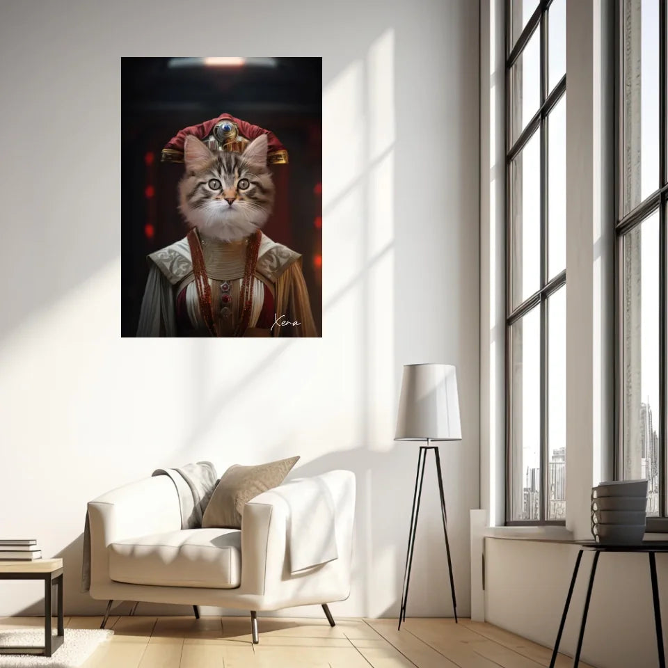 Tableau Animaux Portrait Personnalisé Star Naboo