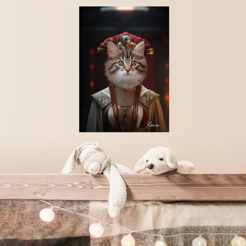 Tableau Animaux Portrait Personnalisé Star Naboo