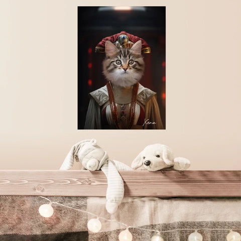 Tableau Animaux Portrait Personnalisé Star Naboo