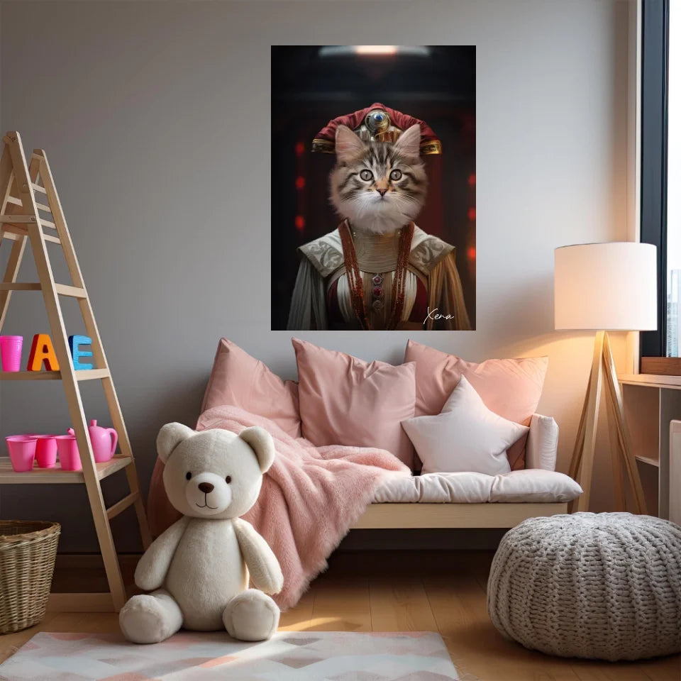 Tableau Animaux Portrait Personnalisé Star Naboo