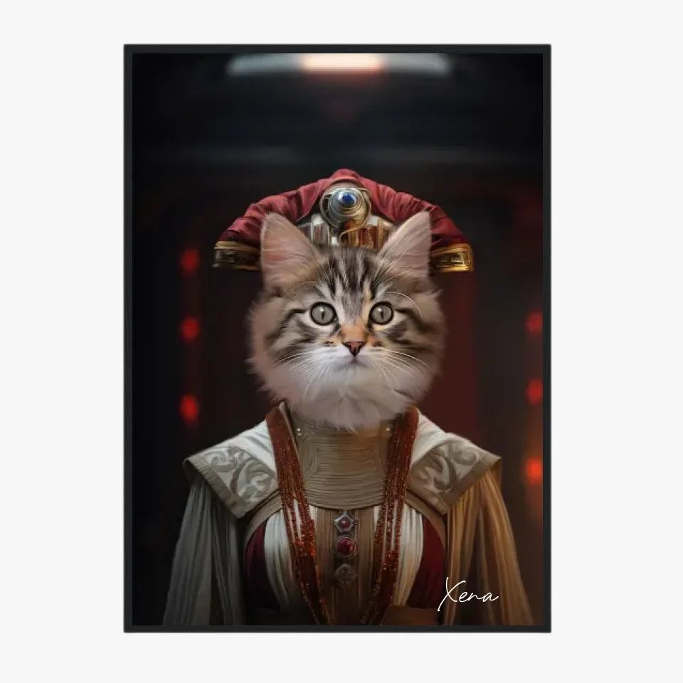 Tableau Animaux Portrait Personnalisé Star Naboo