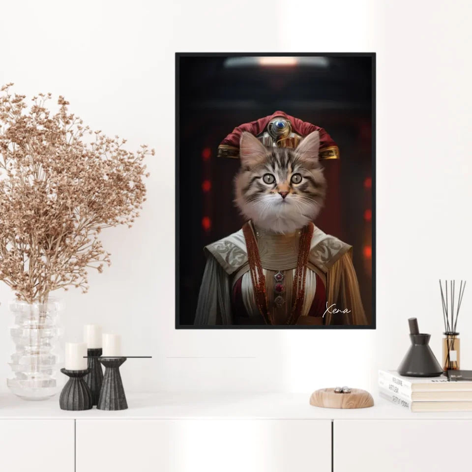 Tableau Animaux Portrait Personnalisé Star Naboo
